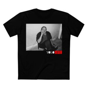 Yololife Vintage Black & White Photo 'LIFE' Graphic Tee