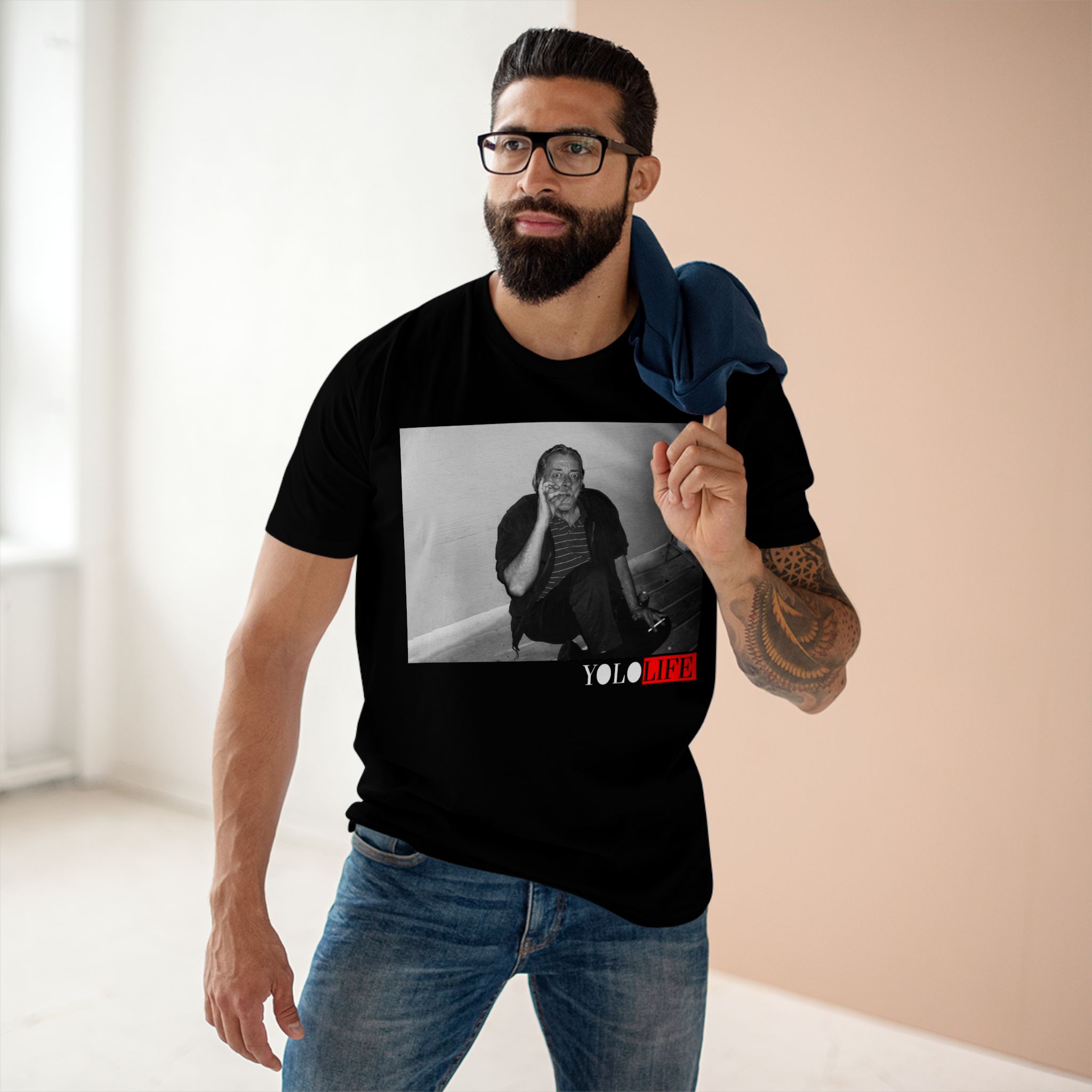 Yololife Vintage Black & White Photo 